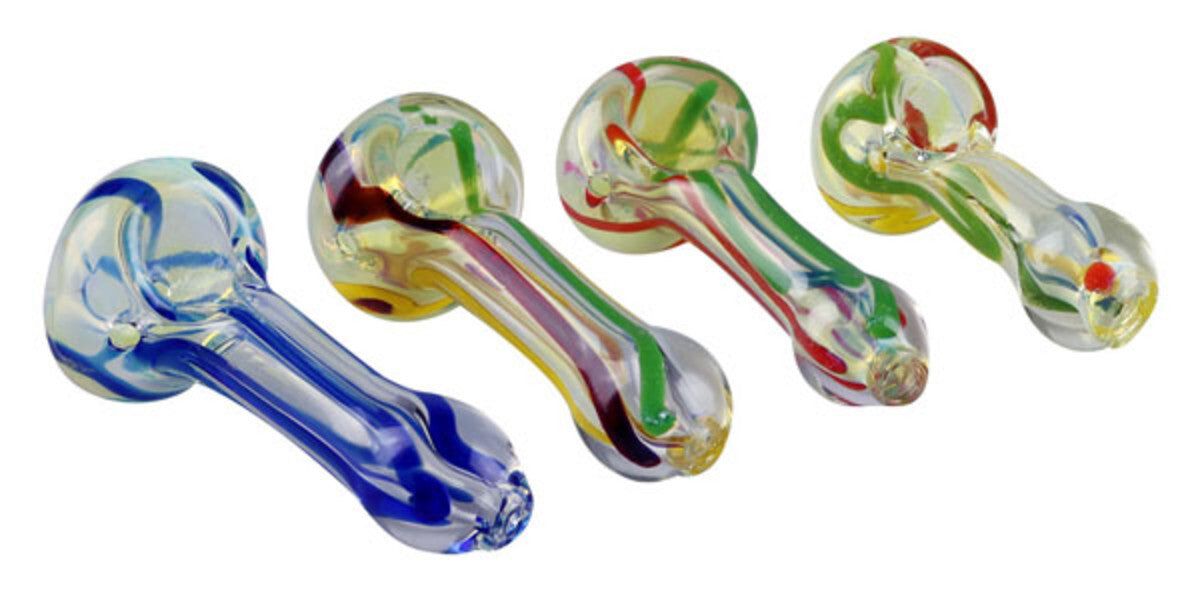 Inside Out Glass Pipe | 2.75" | Styles Vary | BluntPark.com