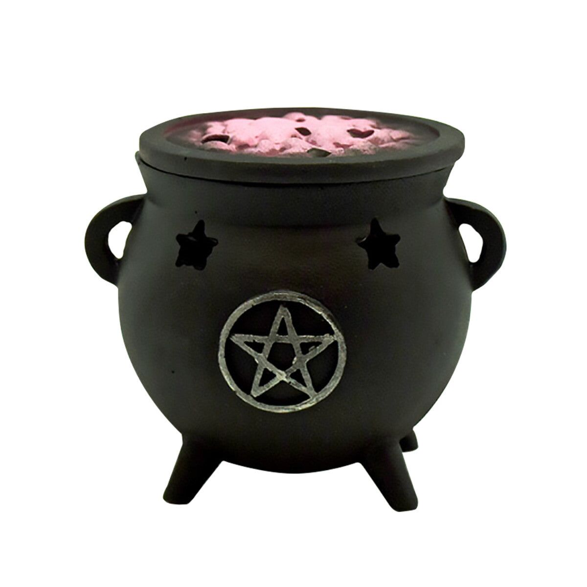 Pentagram Cauldron Incense Burner | 3"