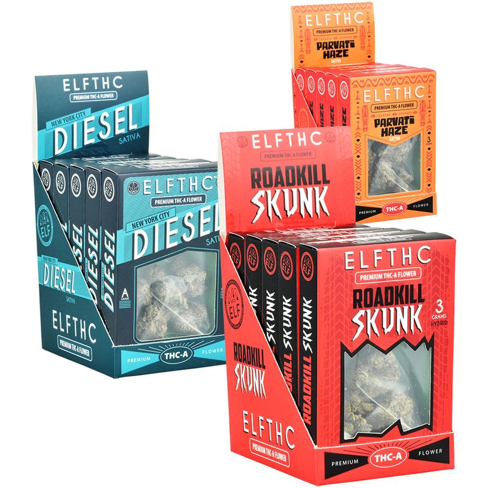 ELF THC Premium THCA Flower | 3g | 5ct Display
