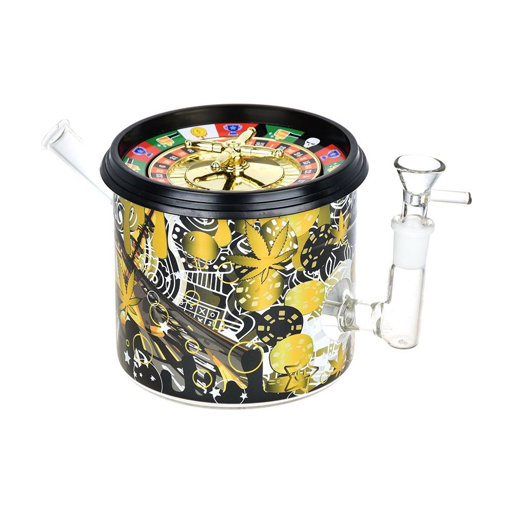 Dabtized Puff'N'Play Roulette Game Glass Water Pipe | 8.75" | 14mm F - Image 4