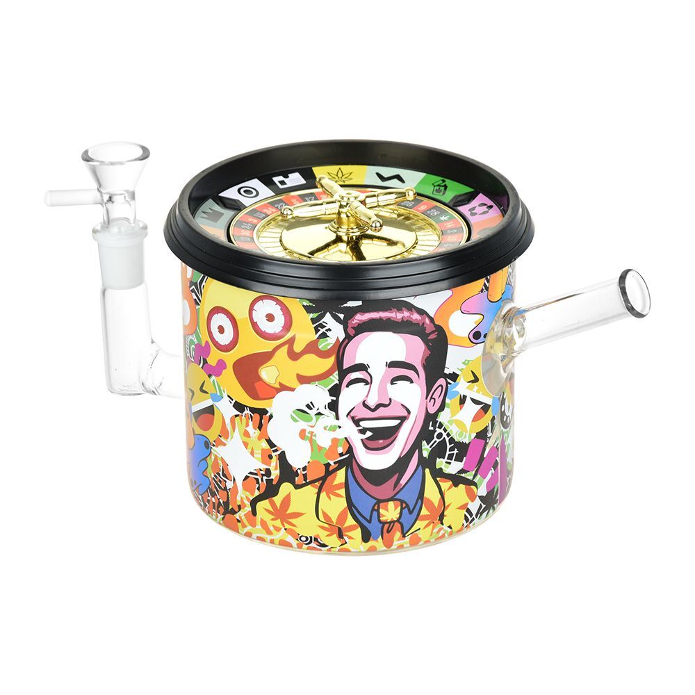 Dabtized Puff'N'Play Roulette Game Glass Water Pipe | 8.75" | 14mm F - Image 6