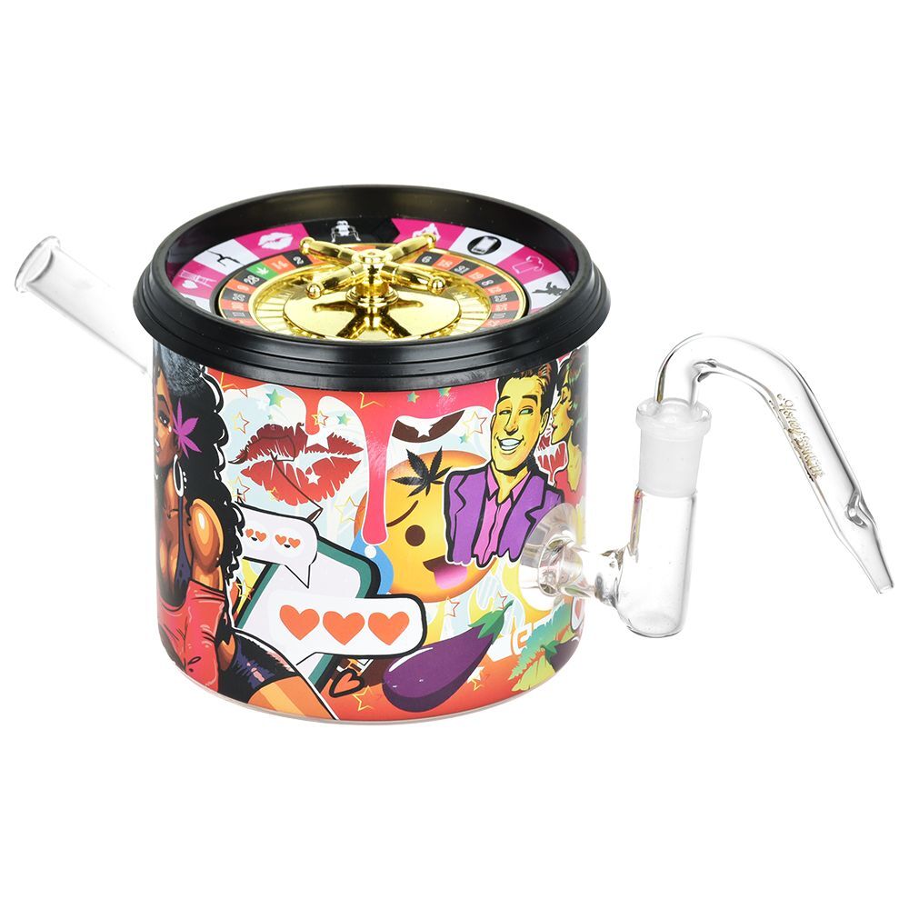 Dabtized Puff'N'Play Roulette Game Glass Water Pipe | 8.75" | 14mm F - Image 7