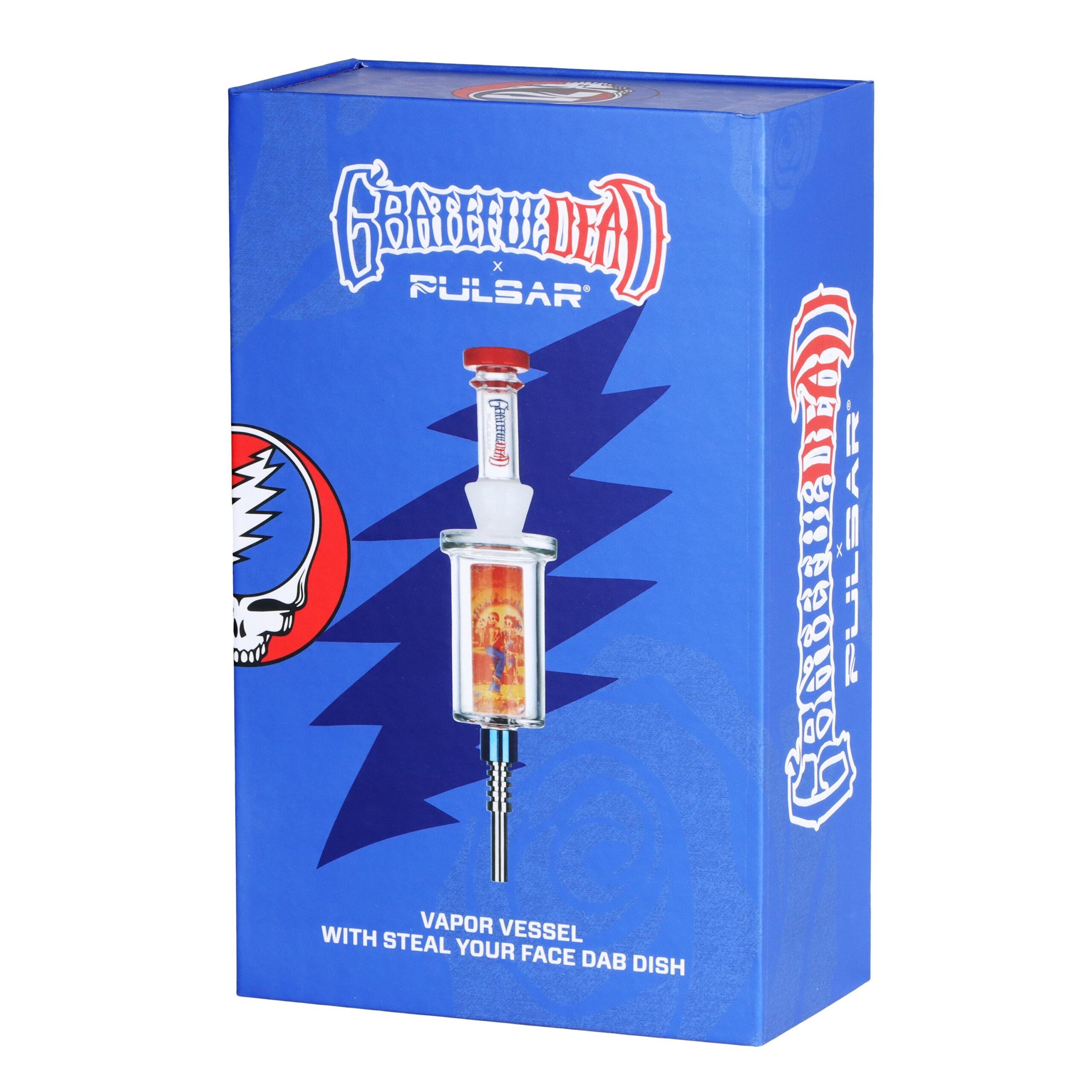 Grateful Dead x Pulsar Inside Print Vapor Vessel & SYF Dab Dish - 9.25" / Sunset Dance - Image 4