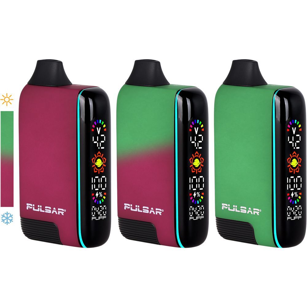 Pulsar 510 DL 5.0 Precision Voltage Control LCD Screen Vape Bar | Thermo Series | 1000mAh - Image 4