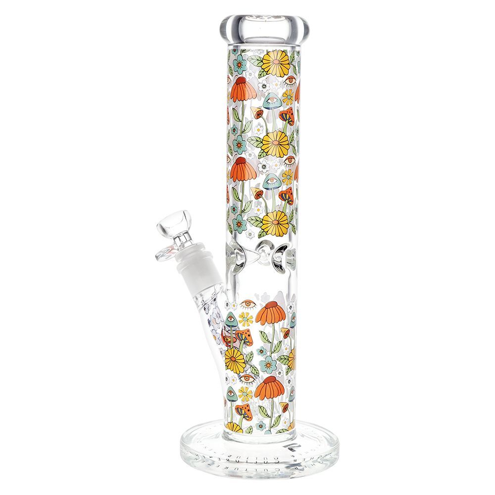 Pulsar Design Series Straight Tube Glass Water Pipe | 12" | 14mm F - Image 7