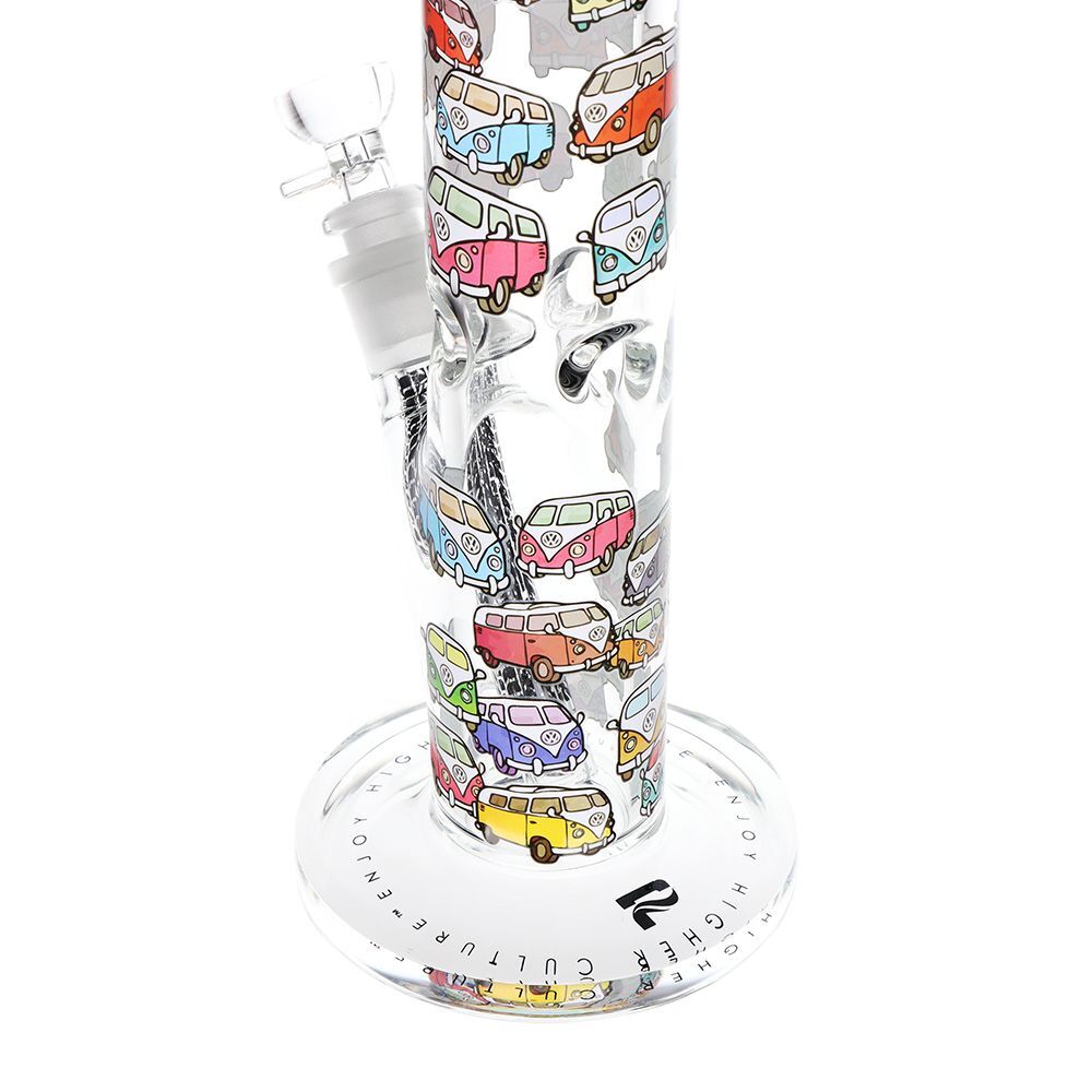 Pulsar Design Series Straight Tube Glass Water Pipe | 12" | 14mm F - Image 16